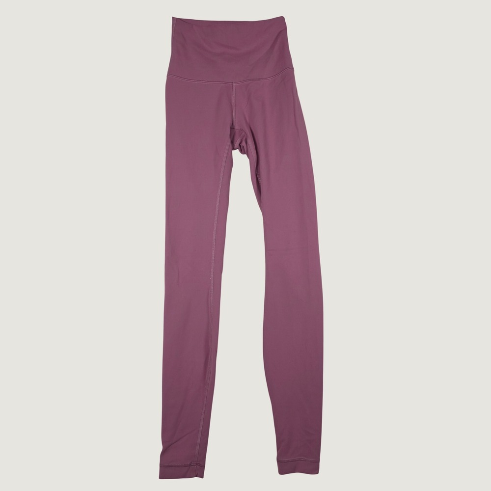 Lululemon Wunder Train High-Rise Tight 28" Nulu Size 0 Velvet Dust Leggings